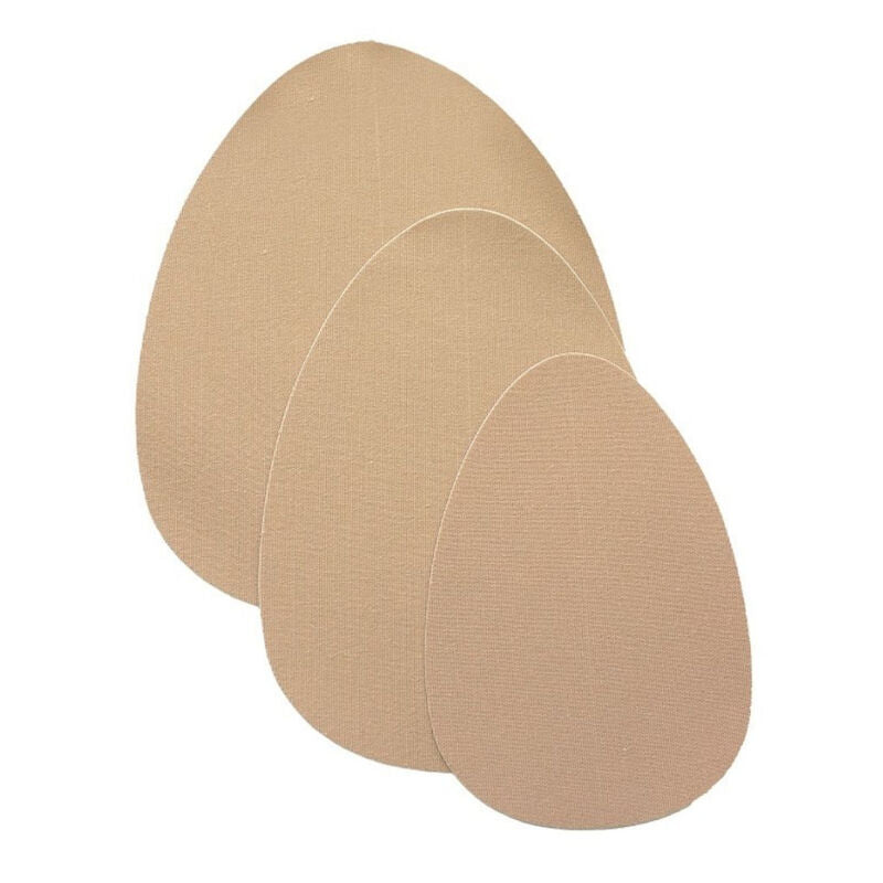 BYE-BRA - BREASTS ENHANCER + 3 PAIRS OF SATIN BROWN CUP F/H