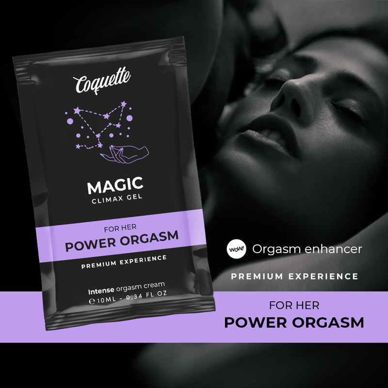 Magic Climax Gel for Her – Orgasm-Enhancing Cream | 10 ml | COQUETTE CHIC DESIRE