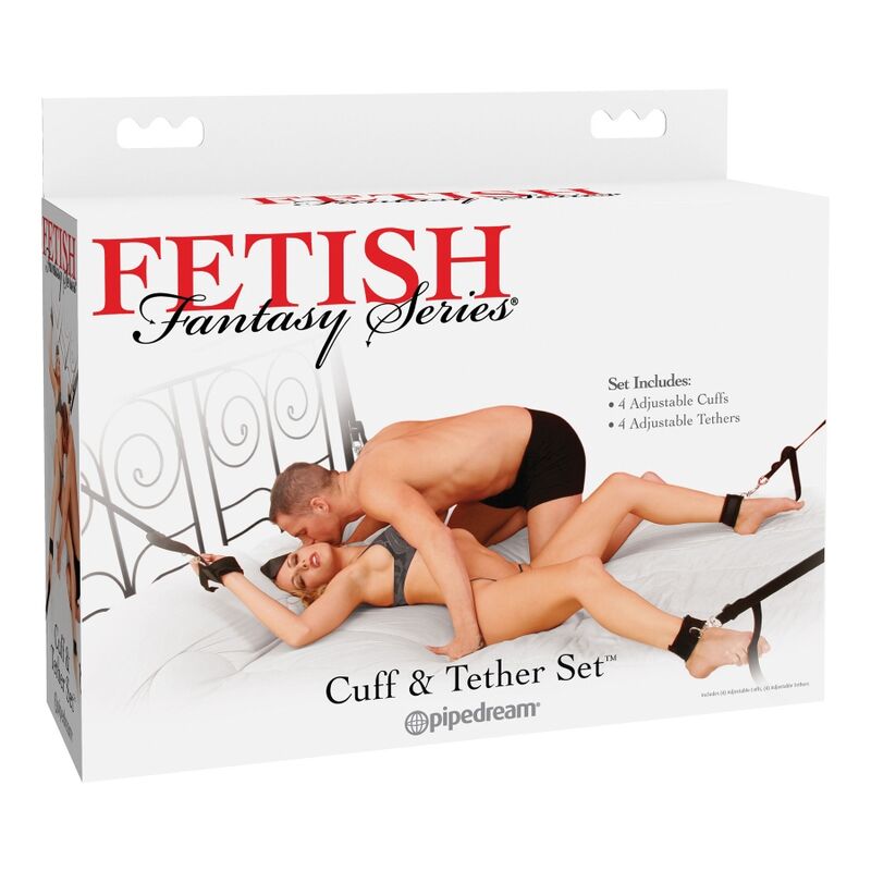 Cuff & Tether Restraint Set | FETISH FANTASY