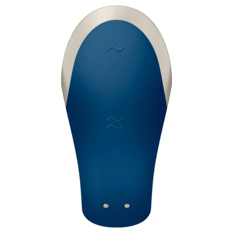 Double Love Luxury Partner Vibrator Blue – Satisfyer