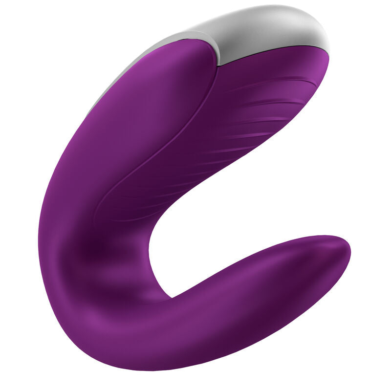 Double Fun App-Controlled Couples Vibrator | Purple - Satisfyer