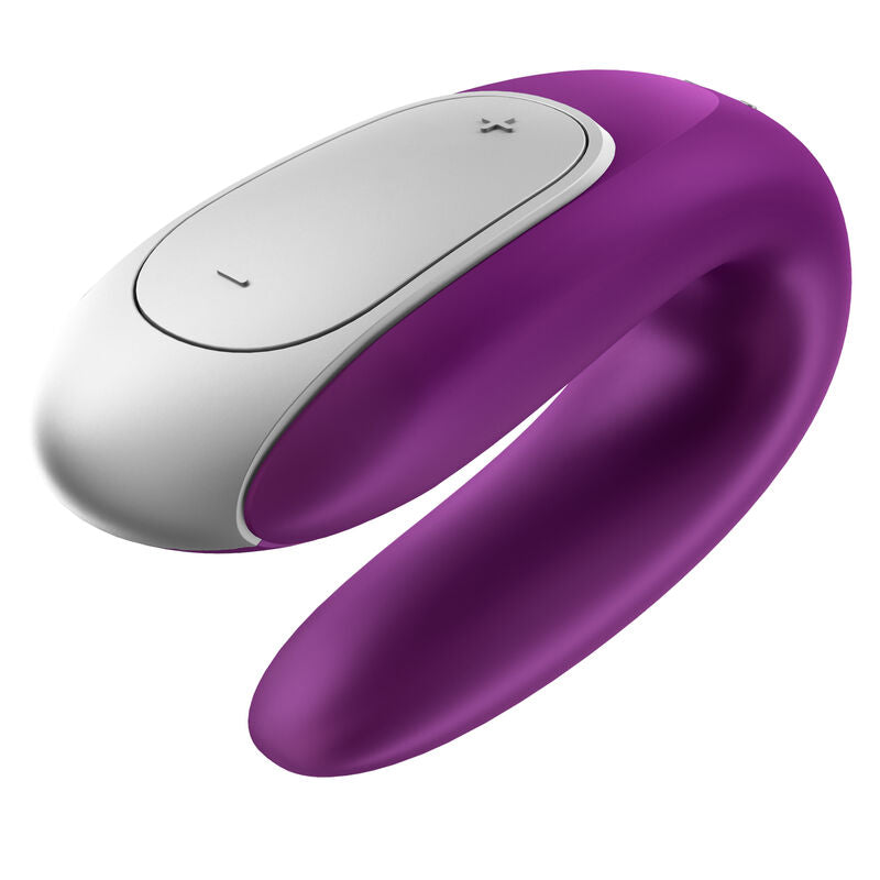 Double Fun App-Controlled Couples Vibrator | Purple - Satisfyer