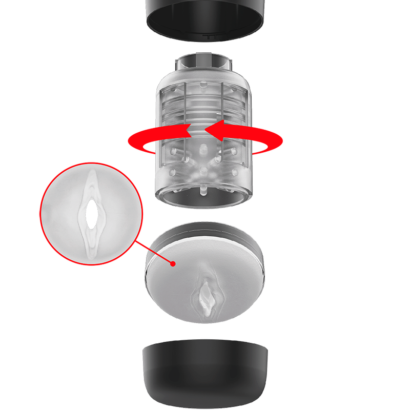 Tornado 360 Rotate Tech Thrusting & Rotating Stroker – Jamy job