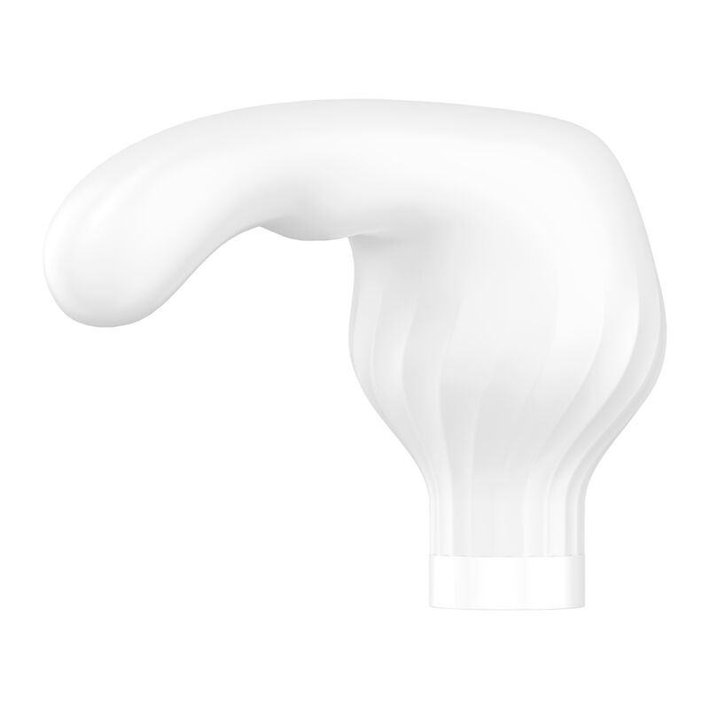 Double Wand-er App-Controlled Wand Massager | 2 Heads | 51 Combos | White | Satisfyer