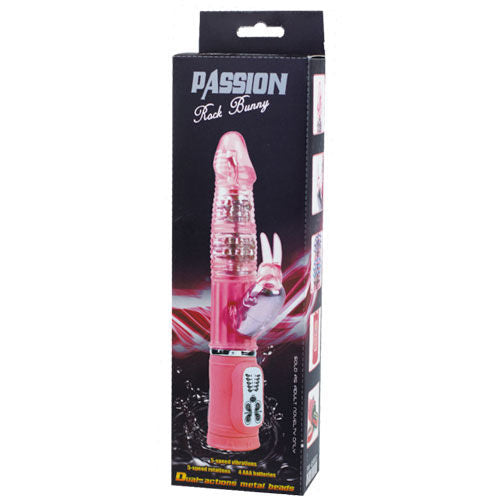 Passion Rock Bunny Rotator Vibrator Pink | 27 cm x 4.5 cm | BAILE