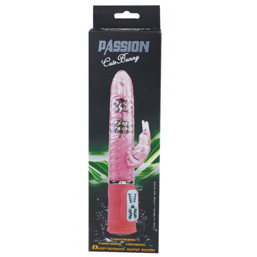 Cute Passion Bunny Vibrator Rotator Pink | 27 cm x 4.5 cm | BAILE