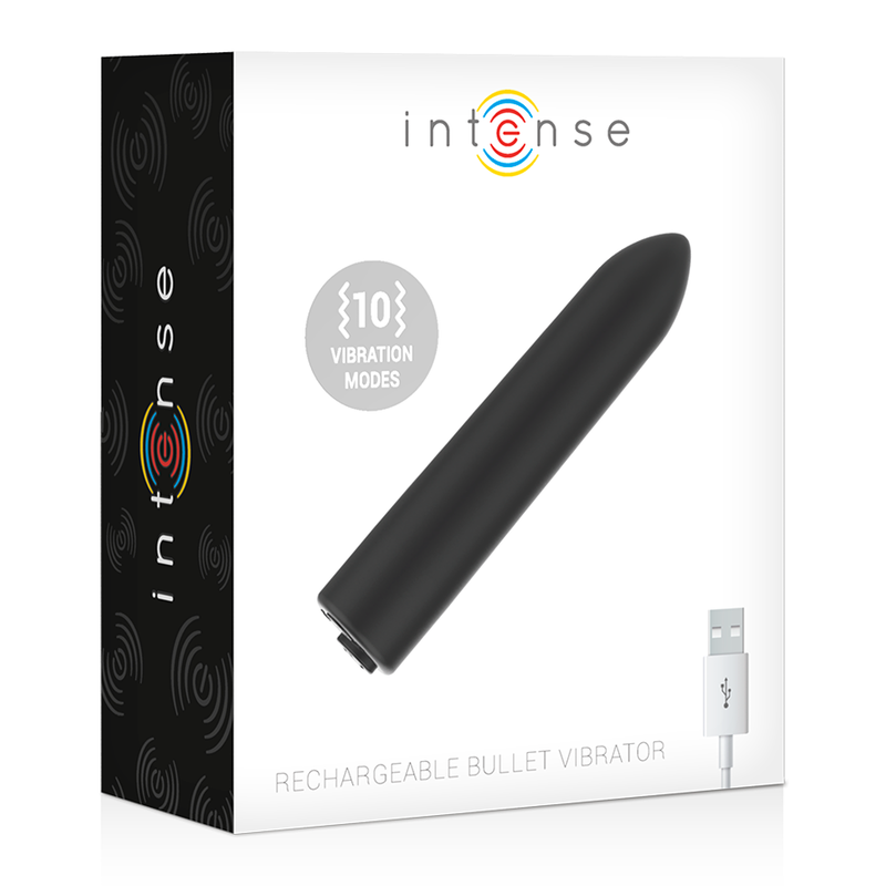 Vibrating Bullet | 8.5 cm x 1.7 cm | 10 Modes | INTENSE