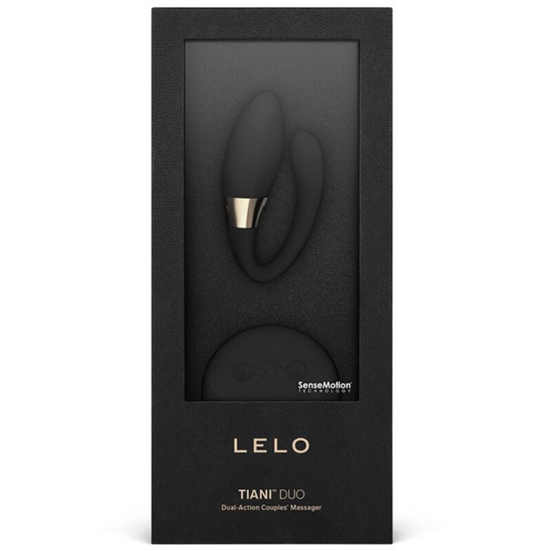 TIANI DUO Couples Massager Black | Dual-Motor & Remote | LELO