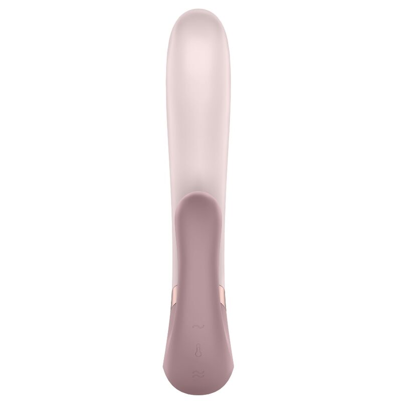 SATISFYER - HEAT WAVE VIBRATOR APP WHITE