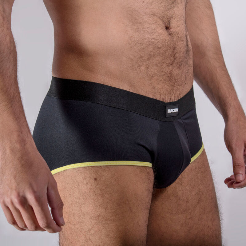 MACHO - MS24R BRIEF UNDERPANTS DARK RED XL