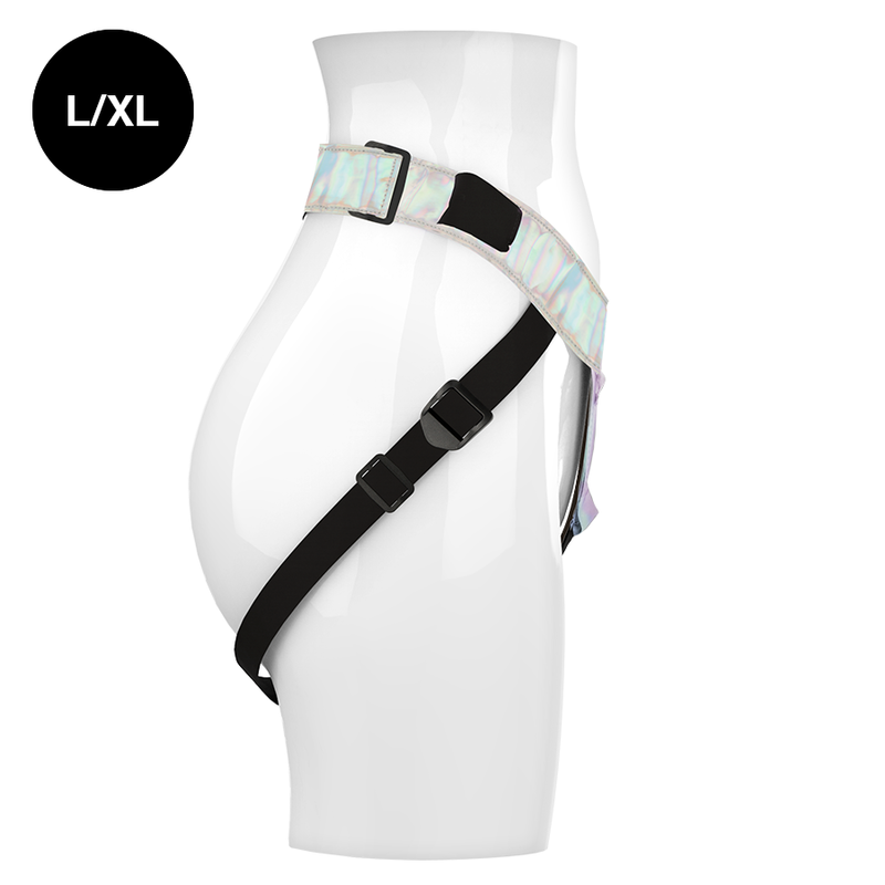 Iridescent vegan strap-on harness | fits L/XL 46–56 EU | MYTHOLOGY