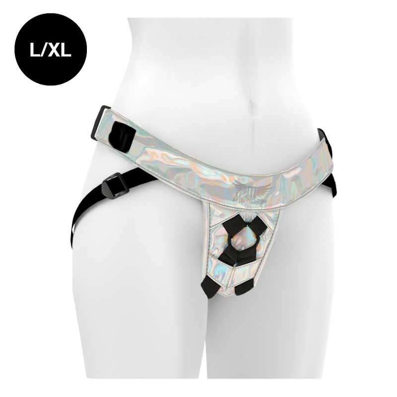 Iridescent vegan strap-on harness | fits L/XL 46–56 EU | MYTHOLOGY