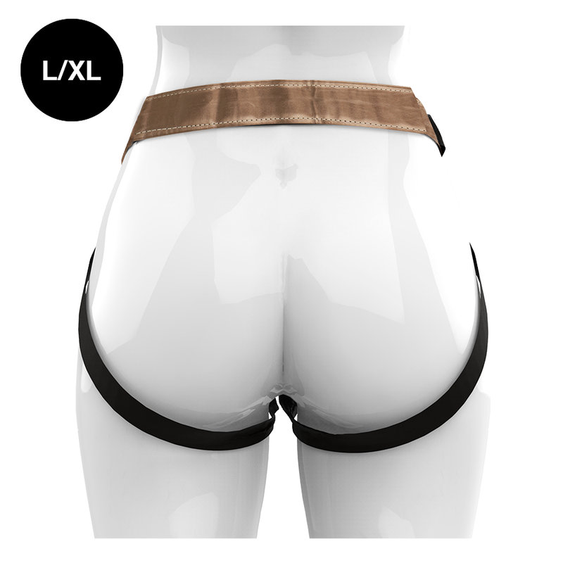 Bronze vegan strap-on harness | fits L/XL 46–56 | MYTHOLOGY