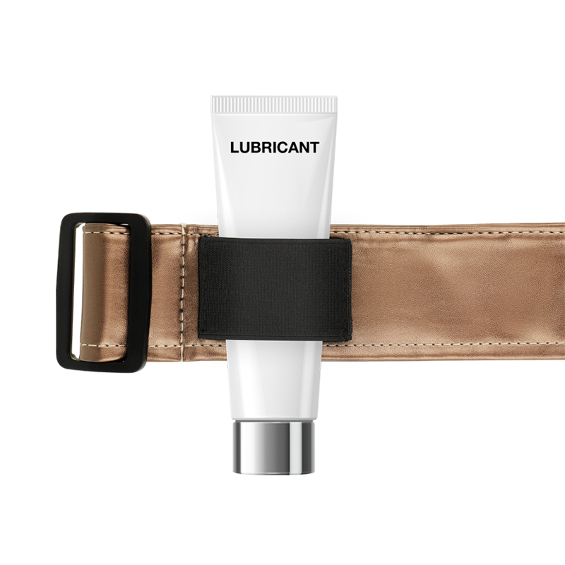 Bronze vegan strap-on harness | fits L/XL 46–56 | MYTHOLOGY