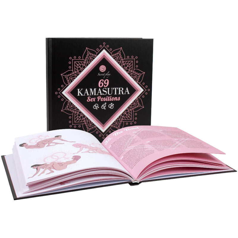 Kamasutra Sex Positions Book | 69 Illustrated, Step-by-Step Positions | Secretplay (ES/EN/DE/FR/NL/PT)
