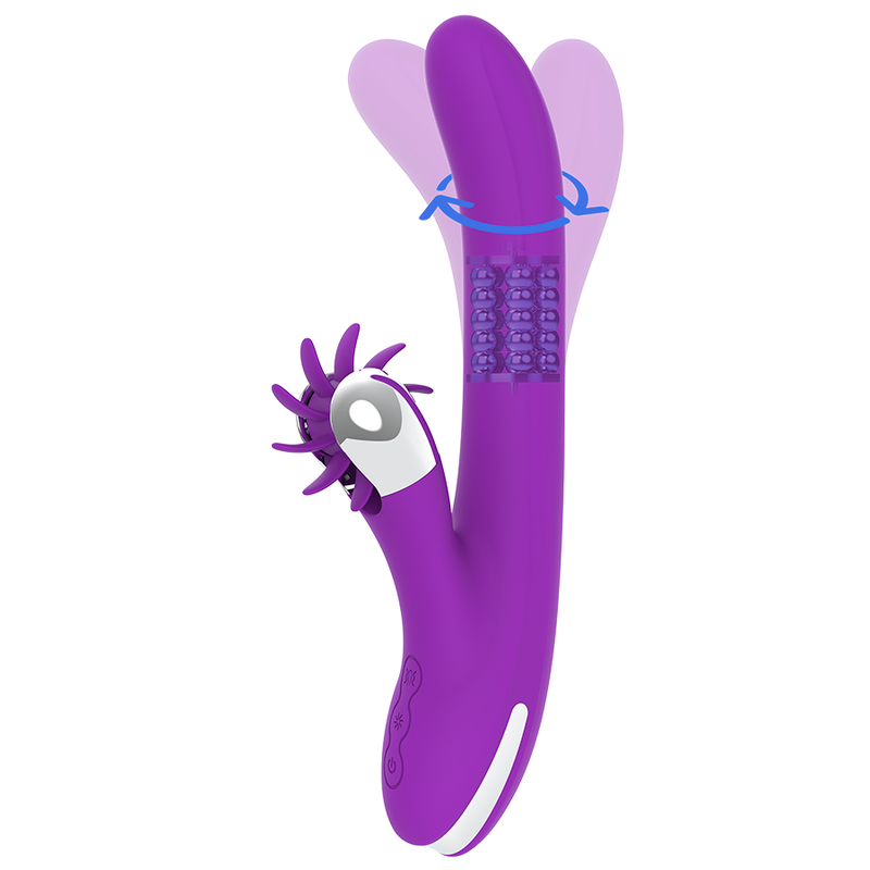 Bunny Funny Rotation 2.0 Rotating Beaded G-Spot Rabbit | 24 cm | Fun Function