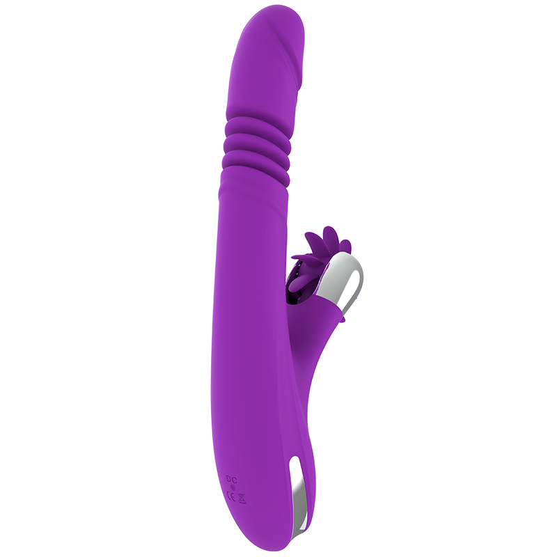 Bunny Funny Up and Down 2.0 Clitoral Vibrator - 24 cm - FUN FUNCTION