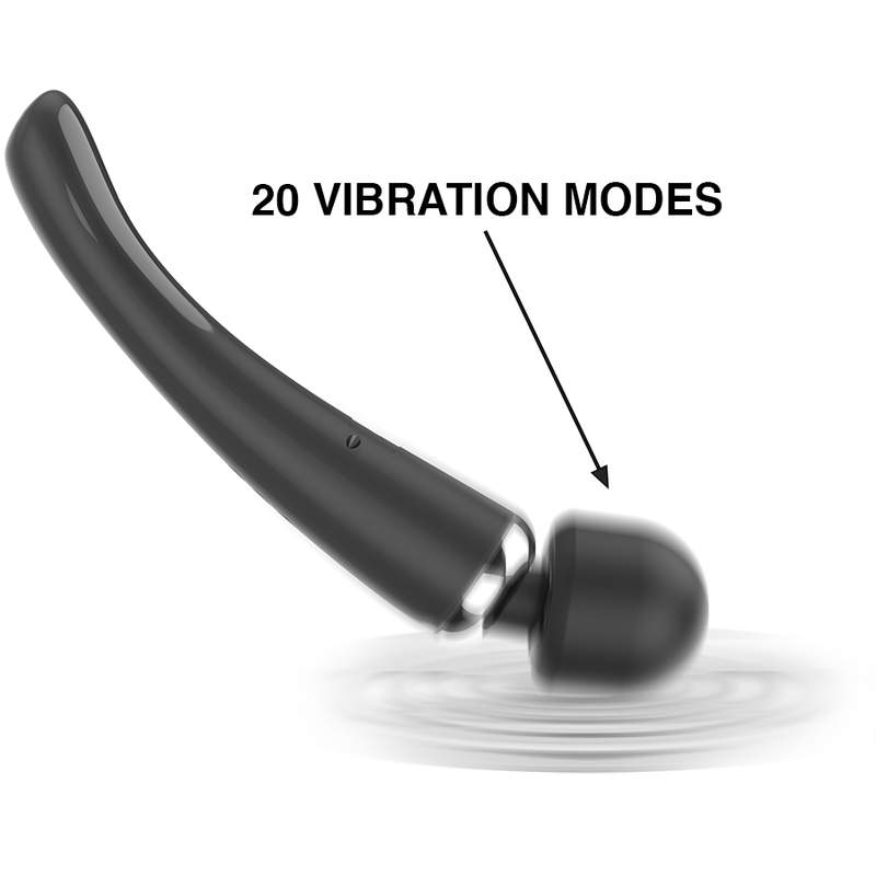 Super Strong Wand Massager 4000-8000 RPM - USB Rechargeable - NAOMI WAND