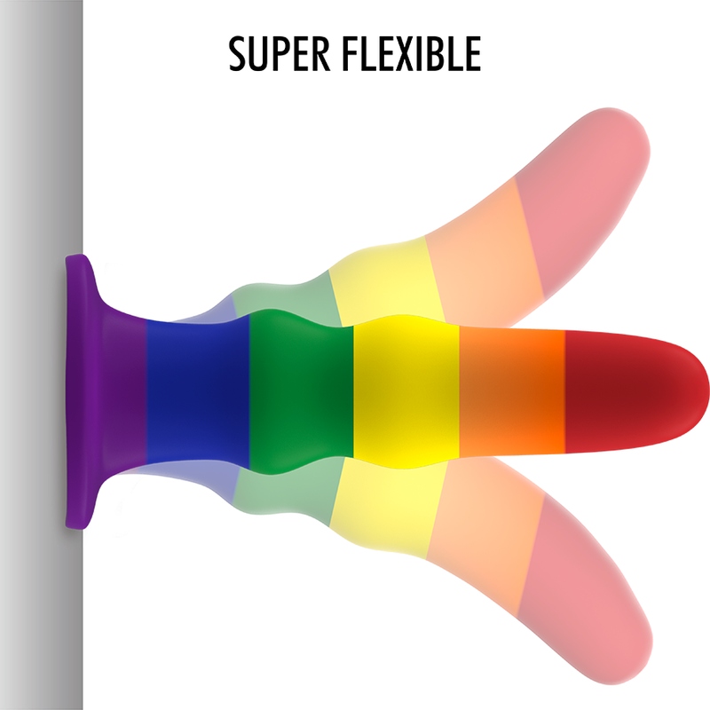 Kuno Pride Silicone Dildo – 13 cm – MYTHOLOGY