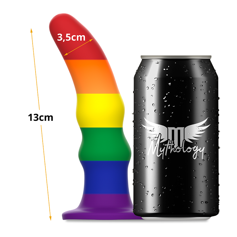 Kuno Pride Silicone Dildo – 13 cm – MYTHOLOGY