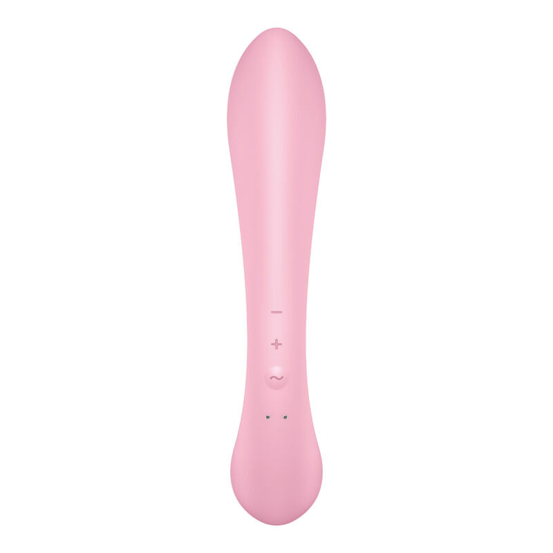 SATISFYER - TRIPLE OH HYBRID VIBRATION BLUE