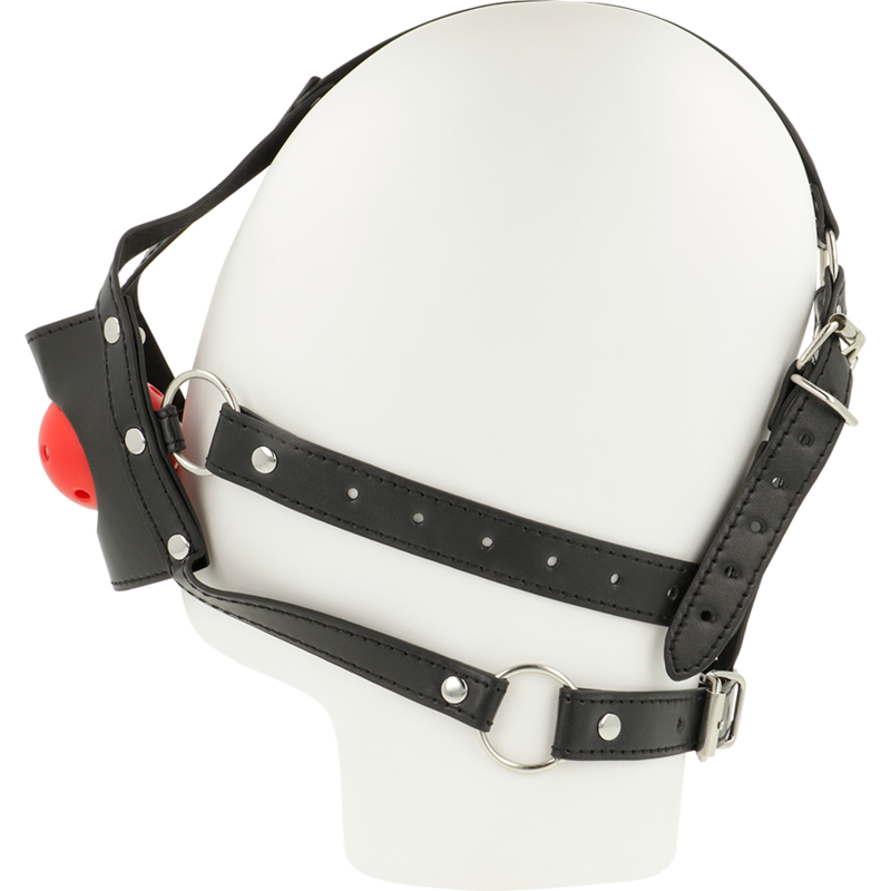 Open-mouth head harness gag | One size | OHMAMA