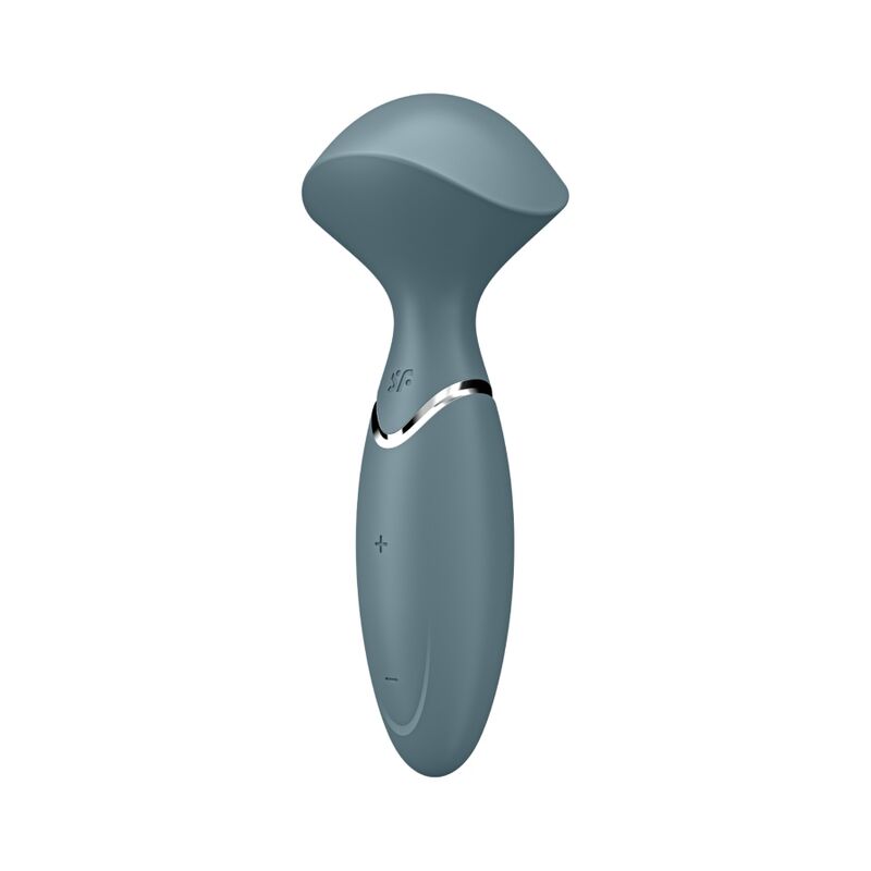 Mini Wand-er – Grey – 6.3 in – 12 Modes – Satisfyer