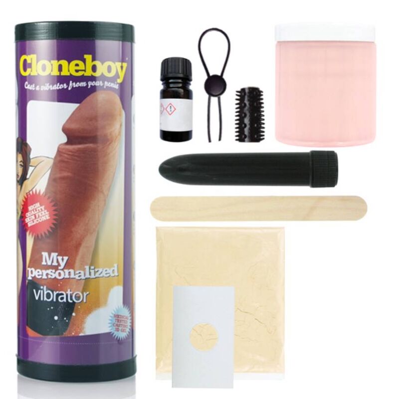 Penis Cloner Kit with Vibrator – Hot Pink, Skin-Safe Alginate