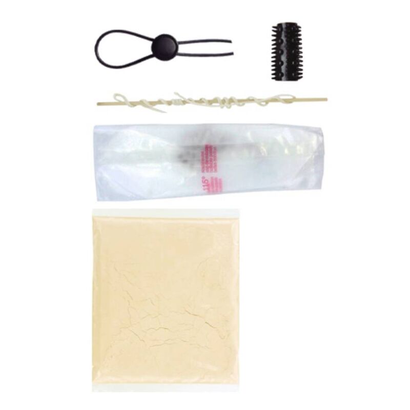 Candle-Shaped Penis Cloner Kit – Skin-Safe Alginate, 3-min Mould