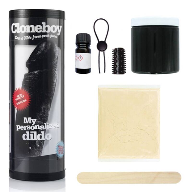 Penis Cloner Kit – Black, Skin-Safe Alginate, 3-min Mould