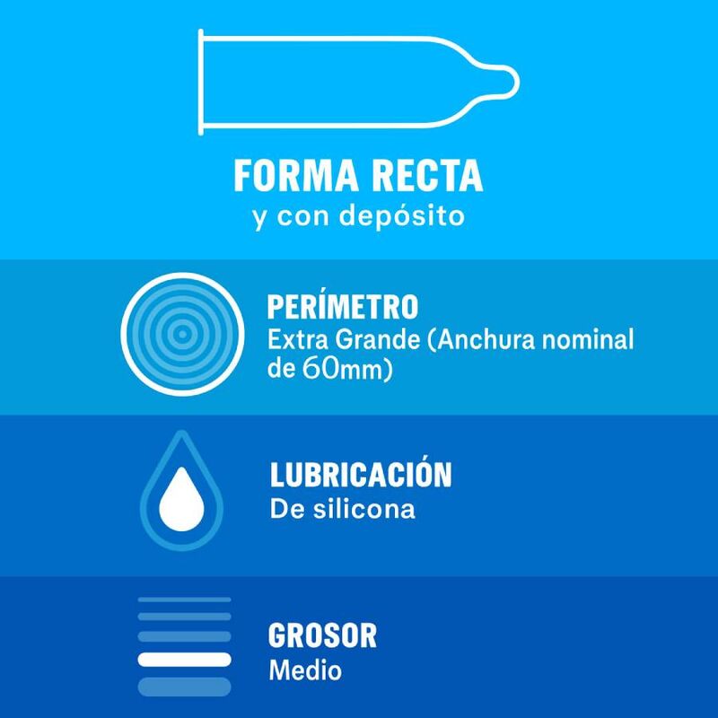 DUREX -Natural XL Condoms – 12 Units