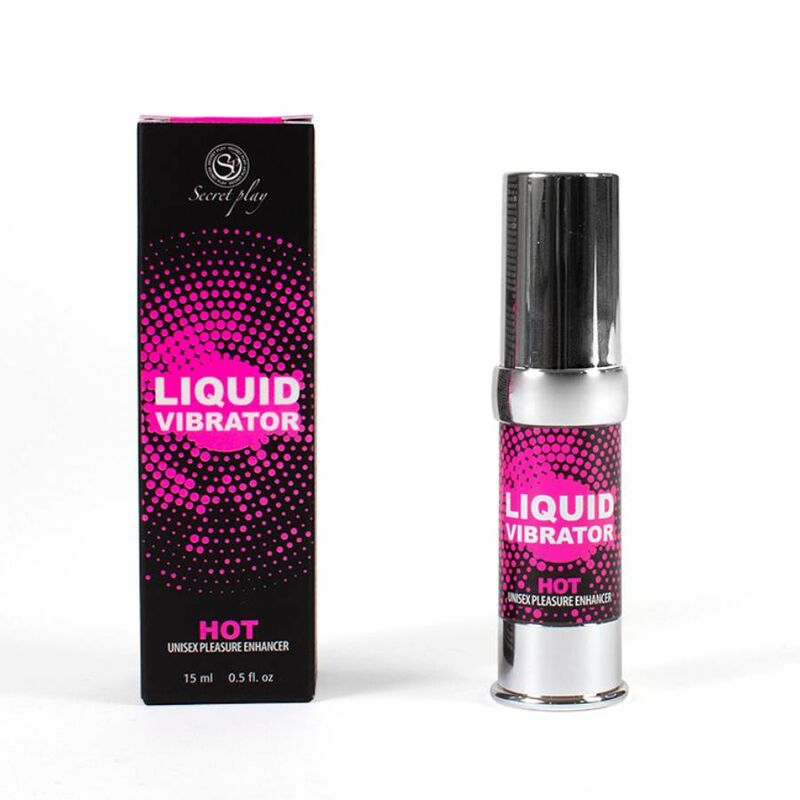 Strong Liquid Vibrator Gel – Strawberry Cream | 15 ml | SECRETPLAY