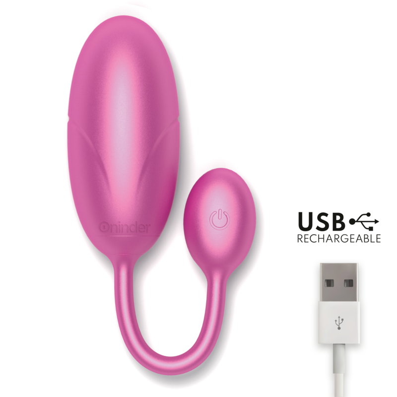 App-Controlled Vibrating Egg | 7.5 cm x 3.2 cm | ONINDER TOKYO