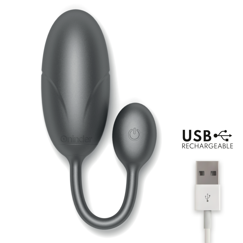 App-Controlled Vibrating Egg | 7.5 cm x 3.2 cm | ONINDER TOKYO