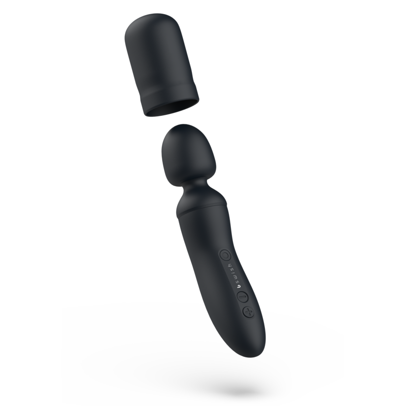 Bthrilled Premium Wand Vibrator Black | 21.0 cm x 3.35 cm | B SWISH