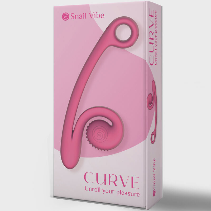 SNAIL VIBE - CURVE VIBRATOR PEACH