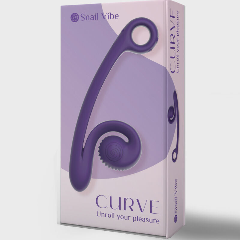SNAIL VIBE - CURVE VIBRATOR PEACH