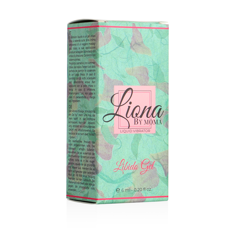Liquid Vibrator Libido Gel 6 ml – LIONA by MOMA
