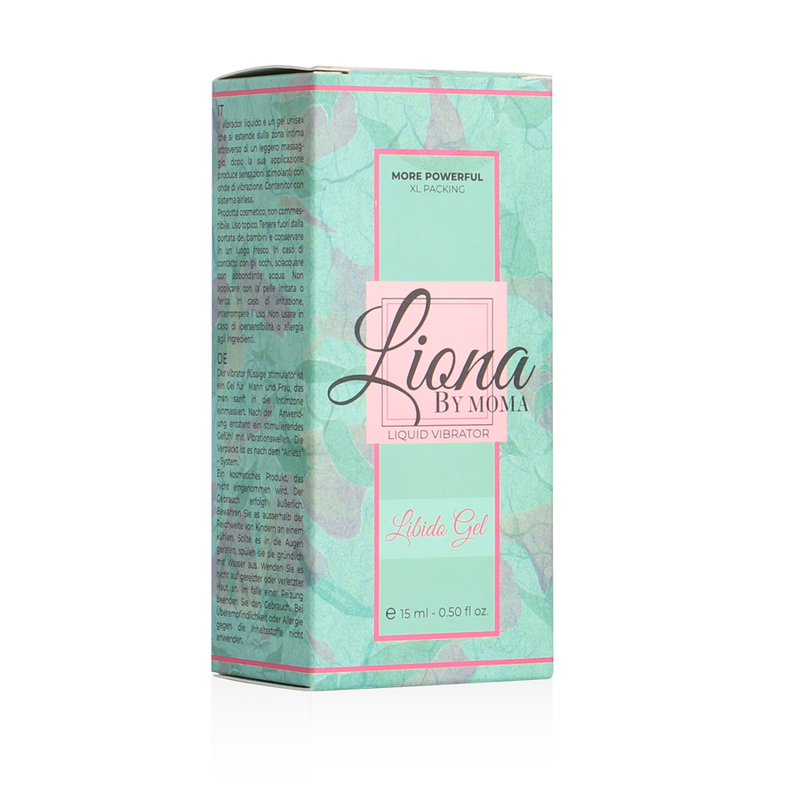 Liquid Vibrator Libido Gel 15 ml - LIONA by MOMA