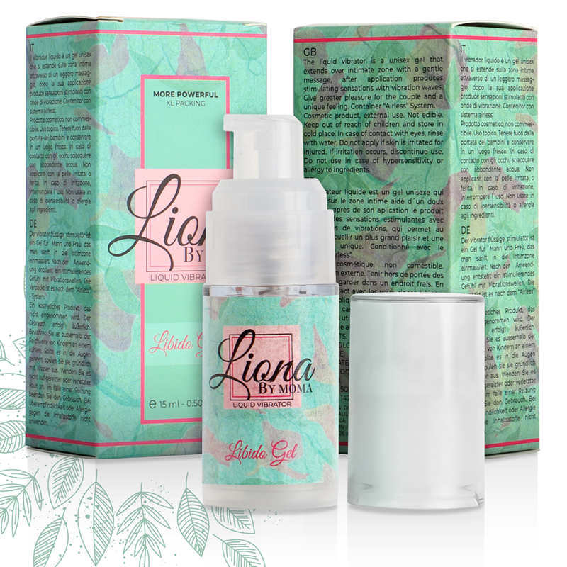 Liquid Vibrator Libido Gel 15 ml - LIONA by MOMA