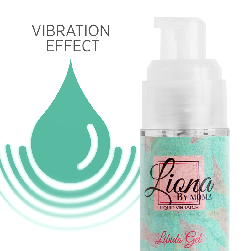 Liquid Vibrator Libido Gel 15 ml - LIONA by MOMA
