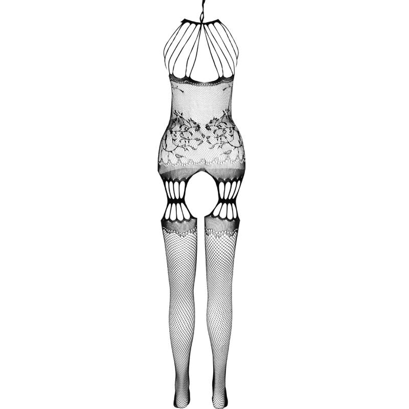 PASSION - BS095 WHITE BODYSTOCKING ONE SIZE