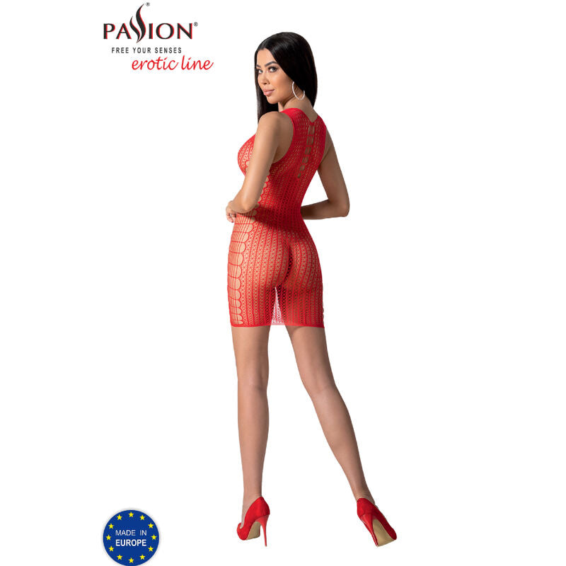 PASSION - BS097 WHITE BODYSTOCKING ONE SIZE