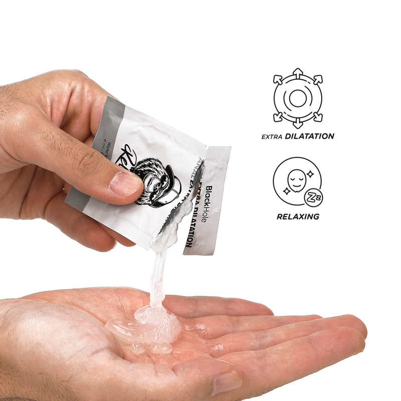 Black Hole Water-Based Anal Relax Gel | Extra Dilation | 6 ml Single-Dose