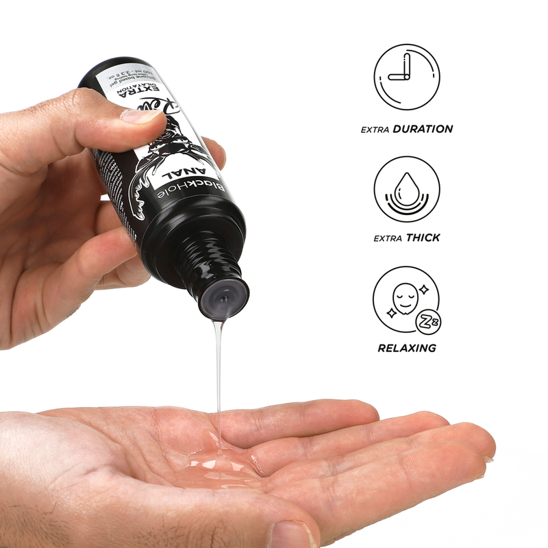 Silicone-Based Anal Dilation Gel | 100 ml | BLACK HOLE