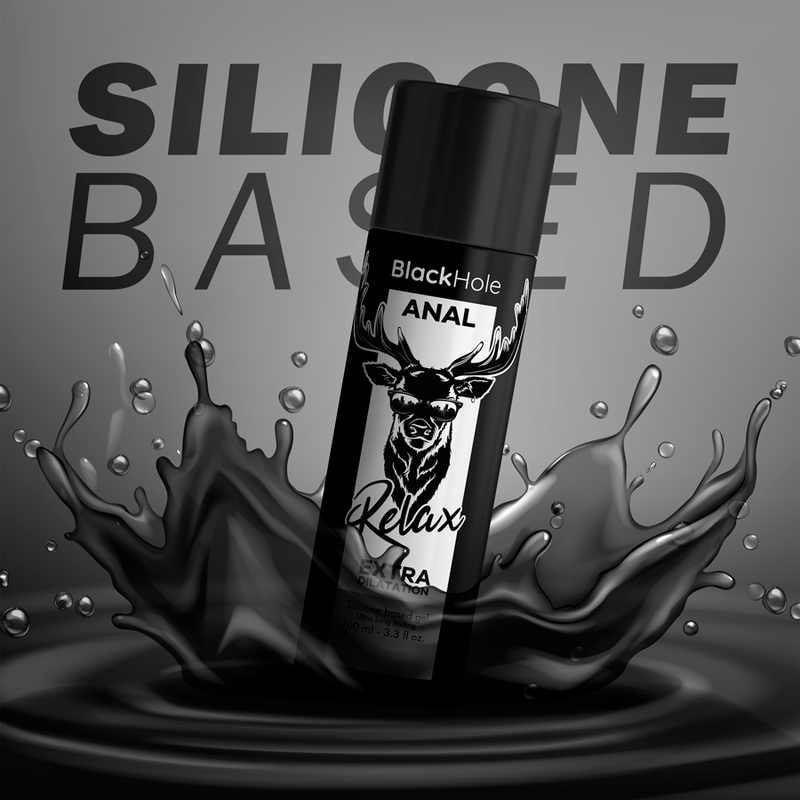 Silicone-Based Anal Dilation Gel | 100 ml | BLACK HOLE