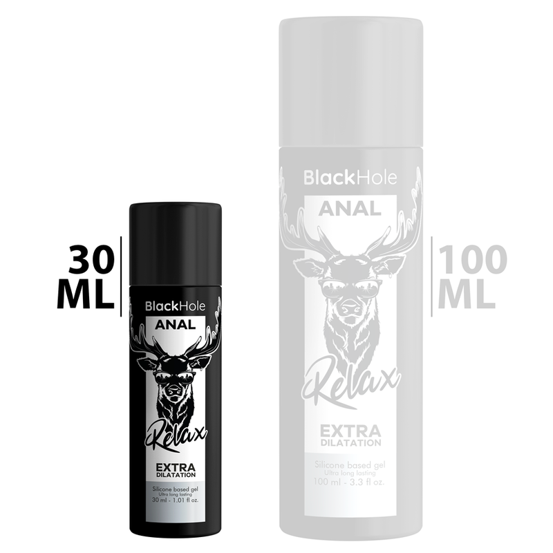 Silicone-Based Anal Dilation Gel | 30 ml | BLACK HOLE