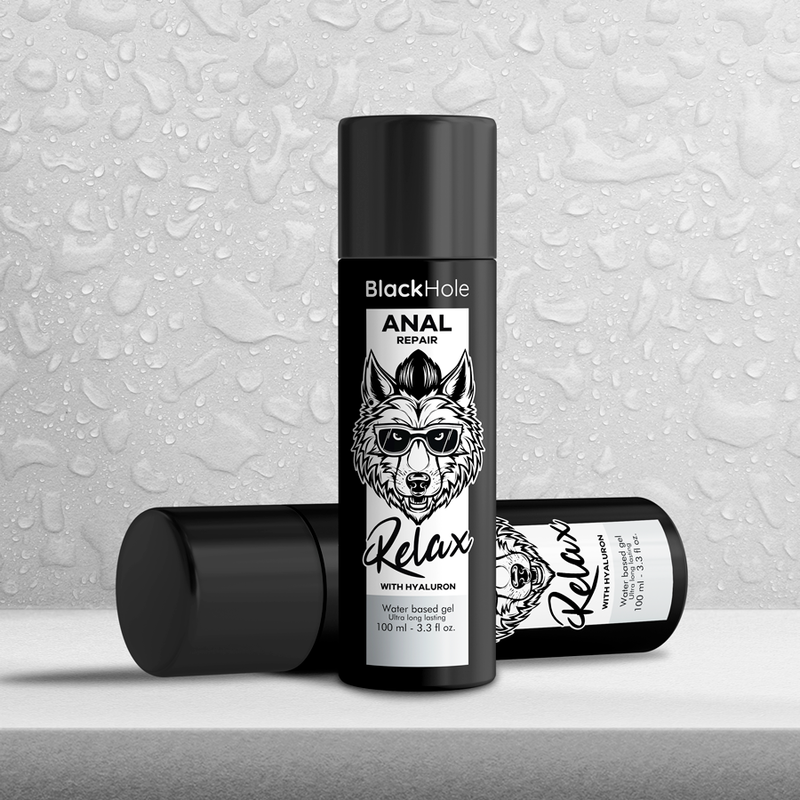 Anal Repair Water-Based Relax with Hyaluron | 100 ml | BLACK HOLE