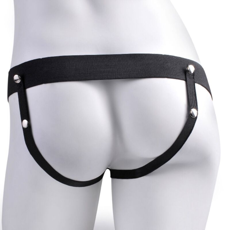 Rechargeable hollow strap-on with balls | 17.8 cm × 5.3 cm | FETISH FANTASY SERIES