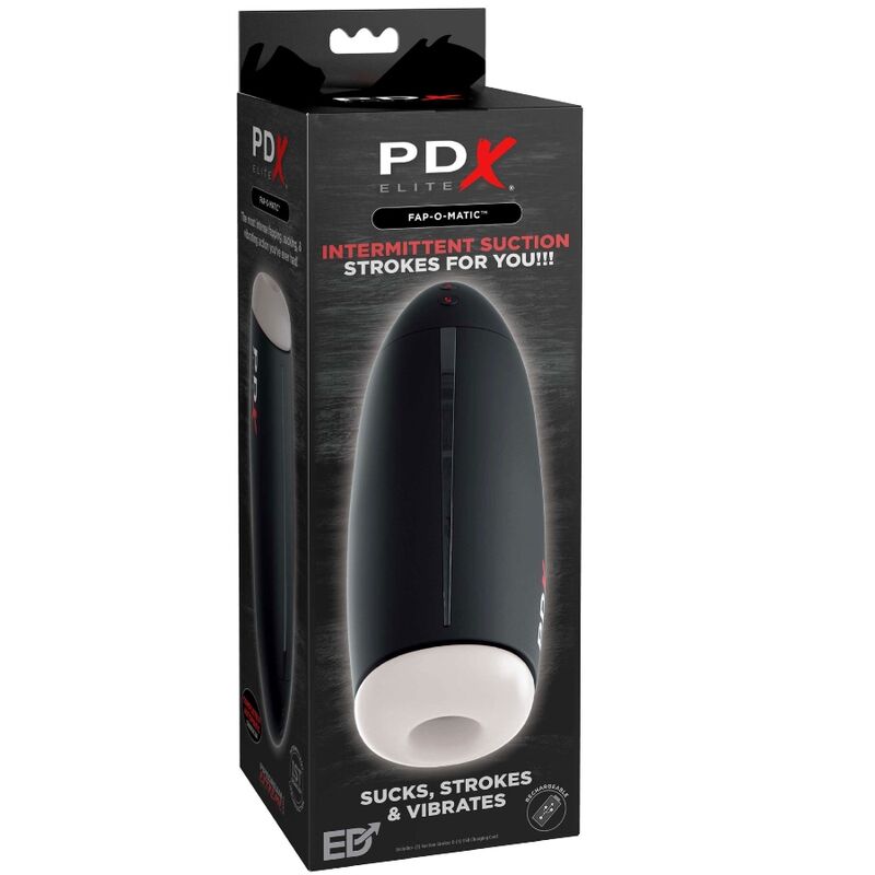 PDX ELITE - FAP-O-MATIC STROKER MASTURBATOR STIMULATING WAVES & VIBRATOR